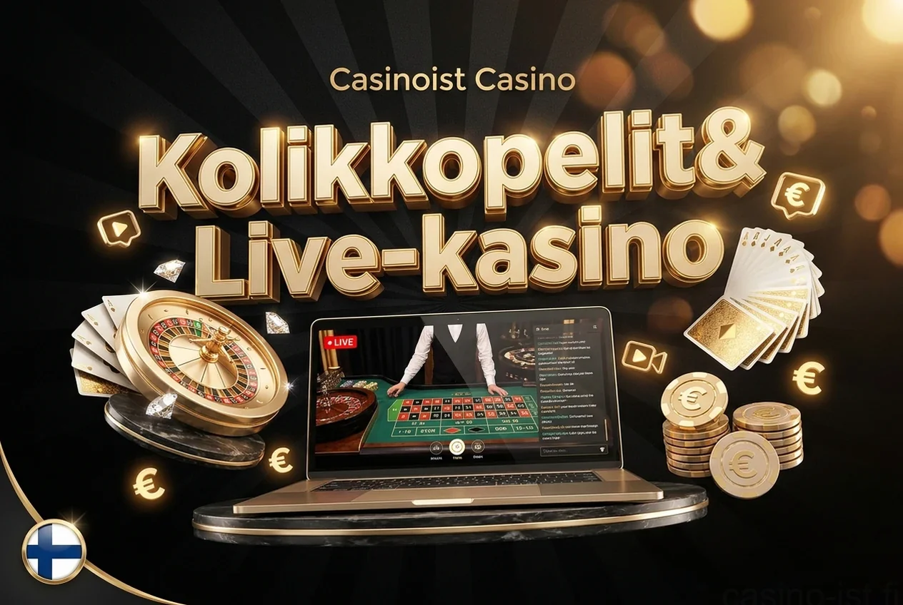 Kolikkopelit& Live-kasino